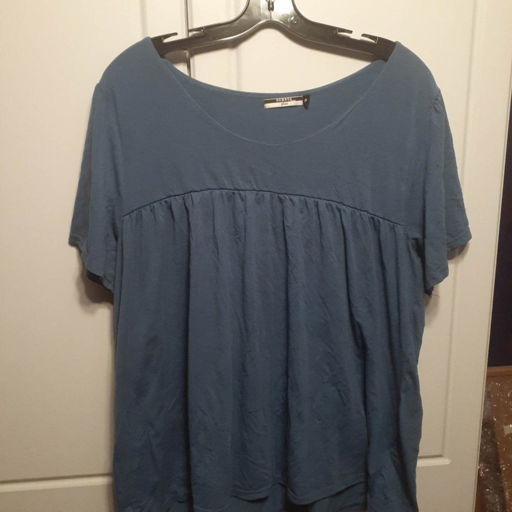 George Plus Blue Top